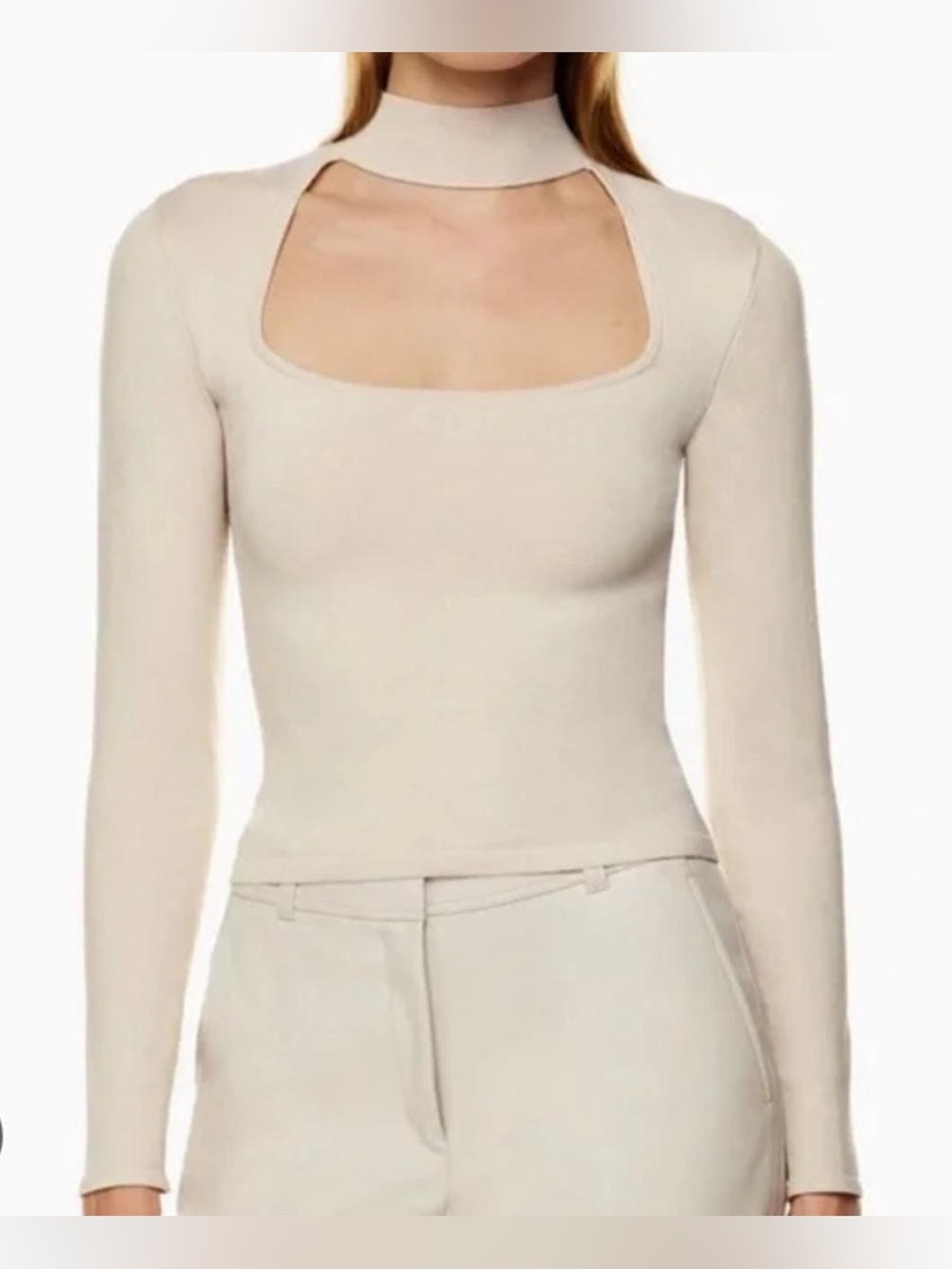 Babaton Florine Sculpt Knit (in Black)